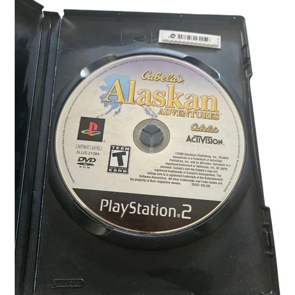 Cabelas Alaskan Adventures PlayStation 2 Game-USED - Picture 2 of 4